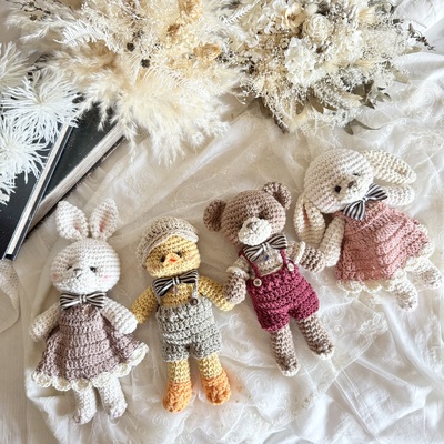 ミニミニあみぐるみおさるさん